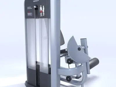 Cadeira Extensora Speedo FF02 3D model