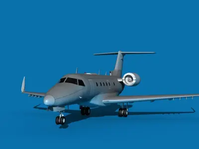 Embraer Praetor 500 V00 3D model