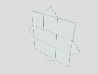 Coldstream Guards Badge 3D Low Poly Free low-poly 3D model