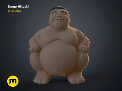 Sumo Hitachi - 3D print model  3D print model
