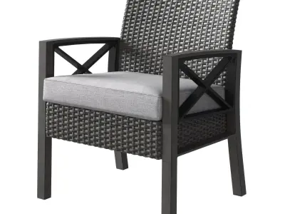 OVE Austin 7PC Dining Chair 3D model