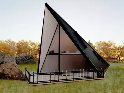 Tent House Free 3D model