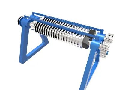 Paper Shredder Free 3D model