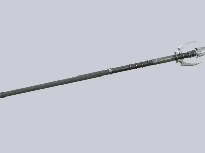 Dark spear Low-poly 3D model shop