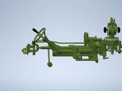 61K-37mm machine 3D model