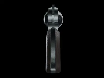 Revolver 3D model purchase