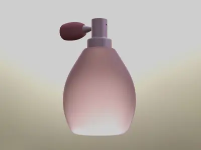 Vintage Perfume Bottle 3D model