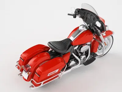 Classic Motorcycle 03 3D model