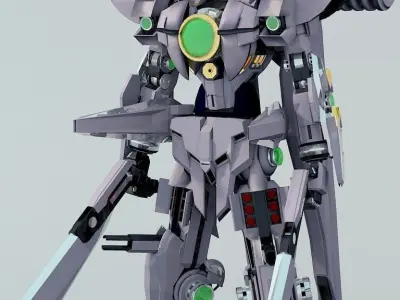 War robot Free 3D model