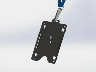 Identity card Holder Free 3D model