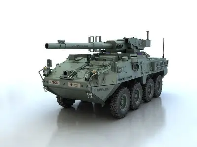 Stryker M1128 3D model
