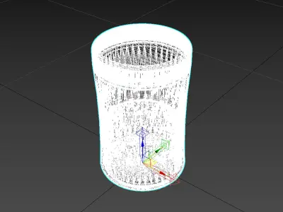 protein shaker 3D model