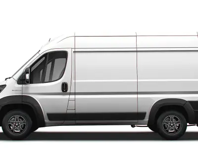 Fiat e Ducato Van L2H2 2024 3D model
