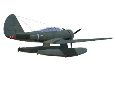 Northrop N-3PB Nomad 3D model purchase