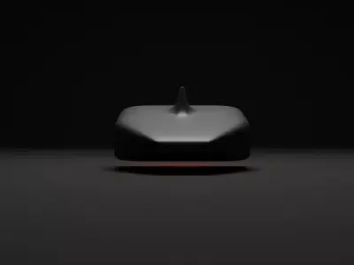 Dark Horizon Void Explorer Low-poly 3D model