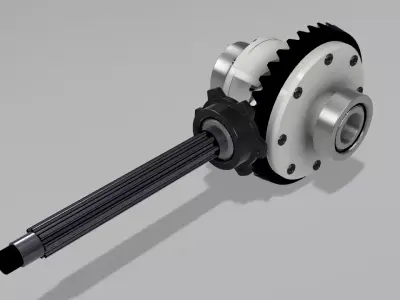 Differential Gear 3D model by tejindersingh-dhiman-17