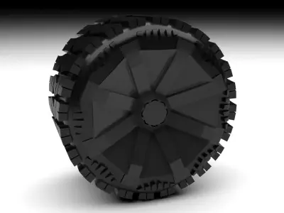 Cybertruck Tire 3D model