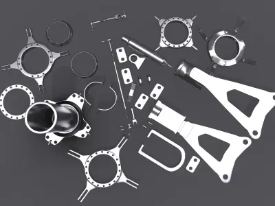 Kitbash Rotate Pack 1 3D model