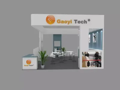 Exhibition - Area -6X6-3DMAX2009-45 3D model