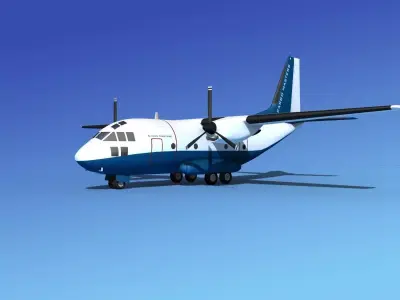 Alenia C-27A Spartan Cargo 3D model