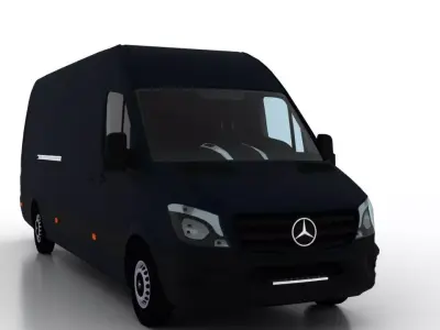 Mercedes Benz Sprinter L3H2 2015 Cargo EU 3D model