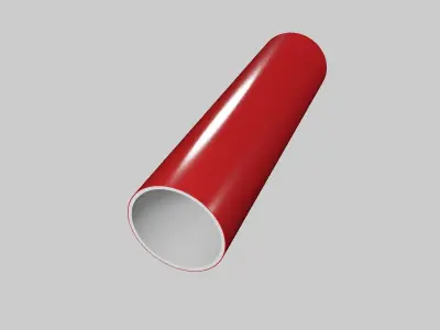 HDPE pipes for cable R 3D model