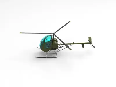 Sikorsky S-300 3D model