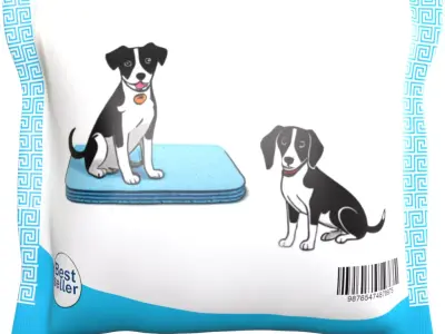 Animal accessories Pet Training Pads Low-poly 3D model purchase