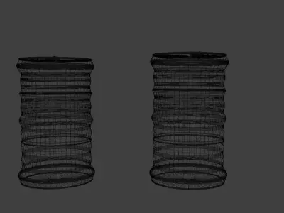 Barrel Medium Poly model Free  Free 3D model