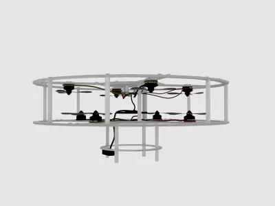 Circle Drone 3D model