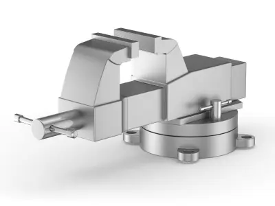 Vises metal vise 3D model