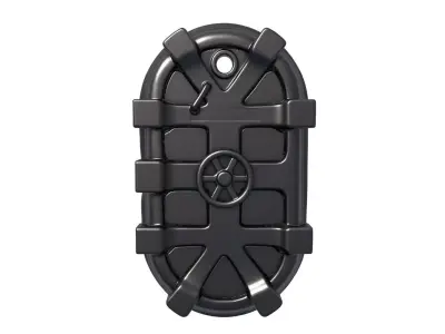 submarine door 3D print model shop