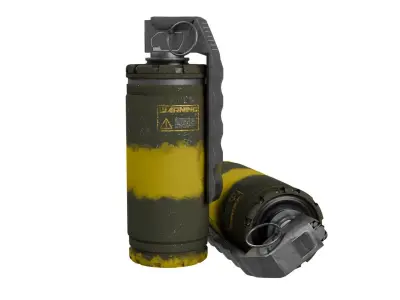 Gas Grenade 3D model