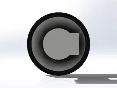 Sensor Magnetico SMC D-M9PSAPC Magnetic Sensor 3D model