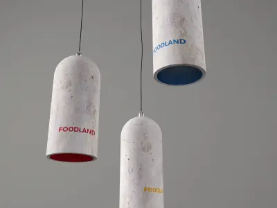 Concrete luster Free 3D model