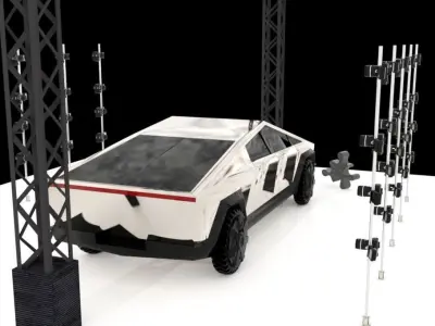 cyber truck 3D model