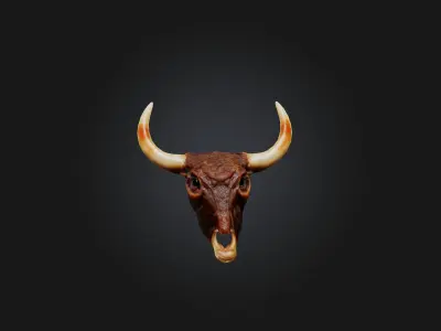 Oxtail Model Low-poly 3D model