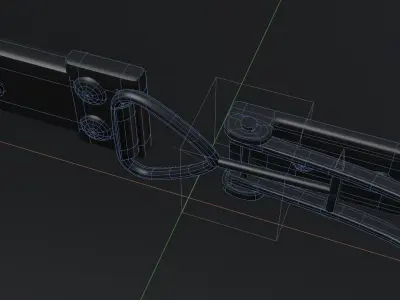 adjustable tension lock 3D model