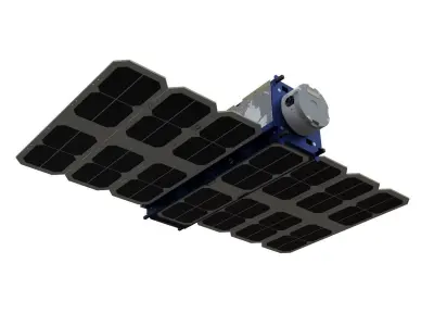 PLANET Dove Cube Satellite Free 3D model