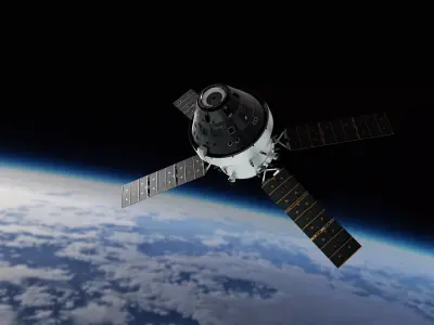 Orion Spacecraft Capsule - Artemis mission PBR TXT inspired 3D model