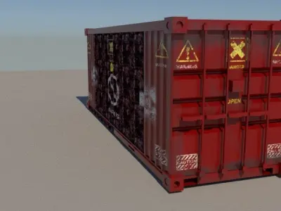 CONTAINER shipping 3D model by as430