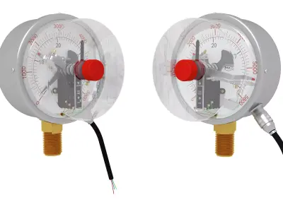 electron Pressure Gauge 3D model