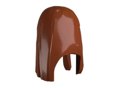 Custom3Dprint Minifigure Accessory - Minifigure Hair S2 - 040 3D print model