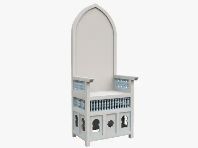 Medieval Rustic Low-poly 3D model