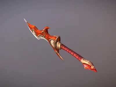 Fantasy Armory - Elf Sword 01 Low-poly 3D model