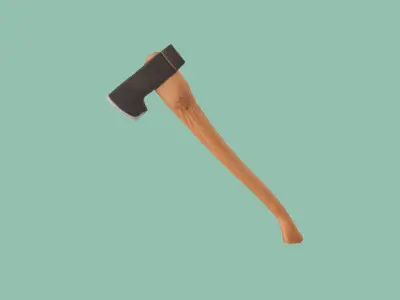 Lumberjack Axe High Quality 3D model