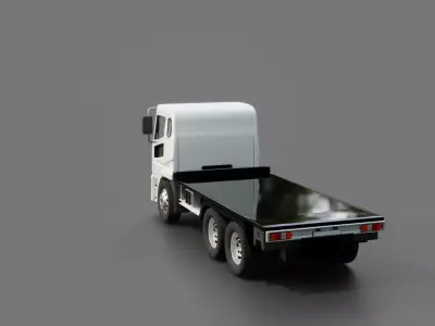 Mitsubishi Fuso Shogun Chassis FP350G 3D model