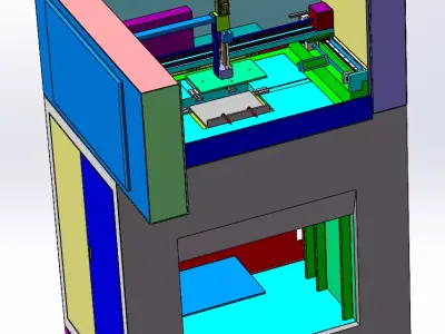 Laser Cutting Automation Equipment  3D model