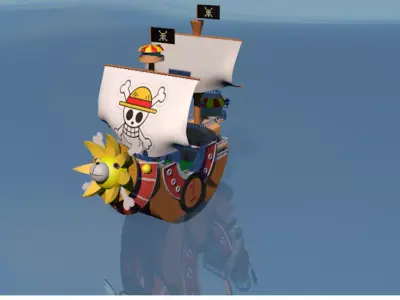 Thousand Sunny 3D model