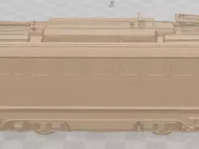 Locomotive - OBB 1042 Printable 3D print model